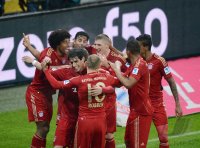 FUSSBALL  1. BUNDESLIGA  Saison 2012/2013: JUBEL FC Bayern Muenchen