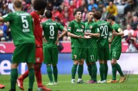 Fussball 1. Bundesliga Saison 14/15: FC Bayern Muenchen -  FC Augsburg
