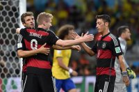 FUSSBALL WM 2014, HALBFINALE: Brasilien - Deutschland