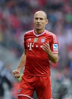 Fussball  1. Bundesliga  13/14: Arjen Robben (FC Bayern Muenchen)