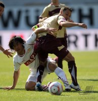 Fussball 1. Bundesliga : VfB Stuttgart - Hannover 96