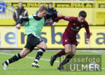 Fussball 1. Bundesliga: Lautern - Koeln, Zweikampf