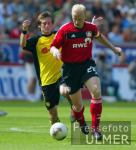 Fussball 1. Bundesliga Spielszene Leverkusen - BVB