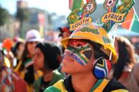 FUSSBALL WM 2010, Public Viewing in KapstadtFUSSBALL WM 2010, VORRUNDE: Deutschland - Serbien