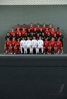 Fussball 1. Bundesliga 2010/2011:  Teamfoto FC Bayern Muenchen