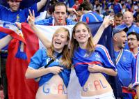 FUSSBALL EURO 2008: Rumaenien - Frankreich