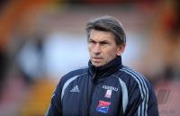 Fussball 3. Bundesliga : Trainer Klaus Augenthaler (Unterhaching)