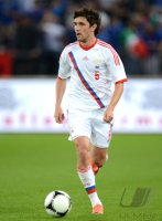 Fussball International Testspiel: Yuri Zhirkov (Russland)