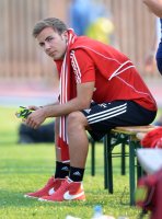 FUSSBALL 1. Bundesliga 2013/2014:  FC Bayern Muenchen - Paulaner Traumelf