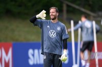 Fussball Training Deutsche Nationalmannschaft in Stuttgart