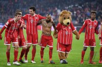 Fussball  1.Bundesliga   Saison 17/18: FC Bayern Muenchen - FC Schalke 04