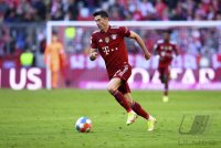 Fussball 1. Bundesliga Saison 21/22: FC Bayern Muenchen -  TSG 1899 Hoffenheim