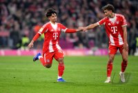 Fussball 1. Bundesliga  Saison  2025/2026  25. Spieltag FC Bayern Muenchen -  Borussia Moenchengladbach