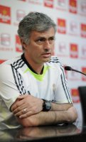 FUSSBALL International  COPA DEL REY  10/11:  Trainer Jose Mourinho (Real Madrid)