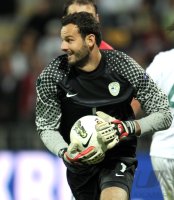 Fussball International EM Qualifikation:  Samir HANDANOVIC (Slowenien)