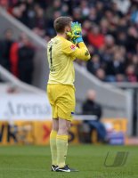 Fussball  1. Bundesliga  13/14: Torwart Thomas Kraft (Hertha)