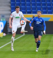 Fussball 1. Bundesliga Saison 21/22: TSG 1899 Hoffenheim - FC Augsburg