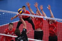 Volleyball 1. Bundesliga  Saison 18/19: TV Rottenburg - Netzhoppers SolWo Koenigspark KW