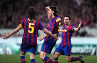 FUSSBALL  International CHL 09/10 : VfB Stuttgart -  FC Barcelona