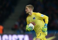 Fussball 1. Bundesliga  Saison 2013/2014: Torwart Thomas Kraft (Hertha)
